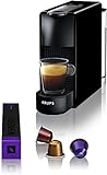 Krups Nespresso Essenza Mini XN1108 - Cafetera monodosis de cÃ¡psulas Nespresso, compacta, 19 bares, apagado automÃ¡tico, color gris, 14 cÃ¡psulas interior
