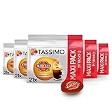 Tassimo Cápsulas de Café Marcilla Desayuno Big Pack | 105 Cápsulas Compatibles con Cafetera Tassimo - 5PACK - Amazon Exclusive