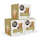 Nescafé Dolce Gusto Café con Leche Delicato - Pack De 3 x 16 cápsulas - Total: 48 Cápsulas