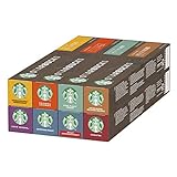 STARBUCKS Nespresso Variety Pack, 10 Unidades (Paquete de 8)