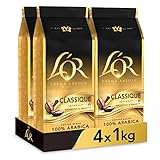 L'OR Espresso Classique Café en Grano Natural 100% Arábica - Intensidad 6 | 1kg