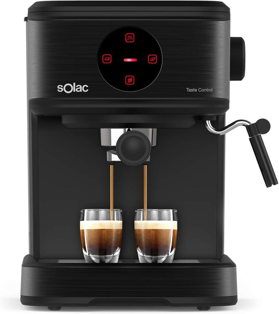 Solac - Cafetera espresso Taste Control