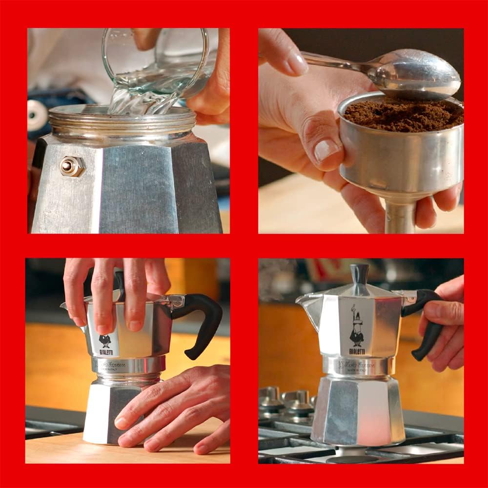 Cafetera italiana, como usarla correctamente y preparar un café perfecto