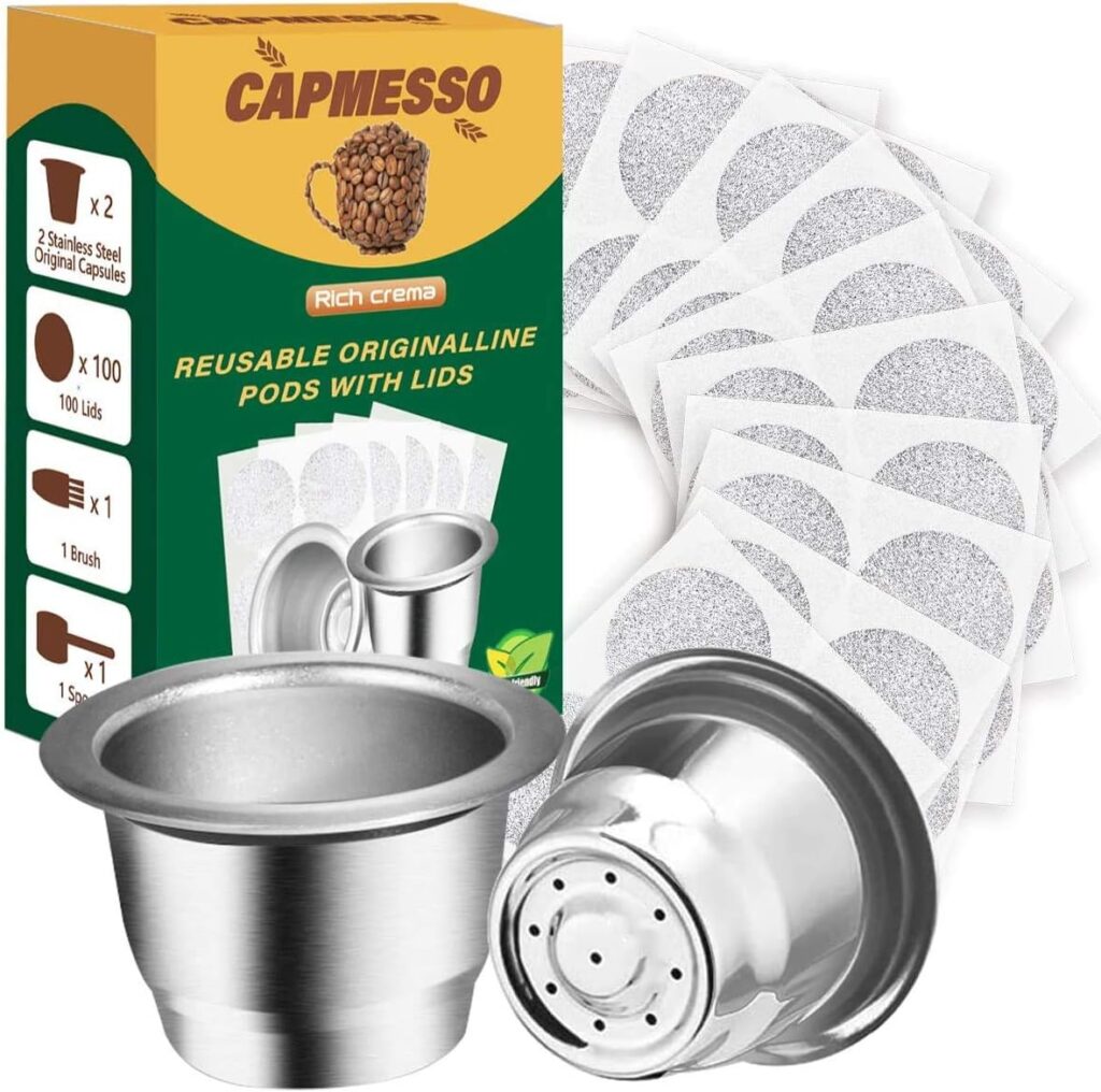 Cápsulas acero inoxidable Nespresso | Mejor opción, opinión y precio